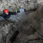 on Mauri e Miki Ferrata Burrone Giovanelli